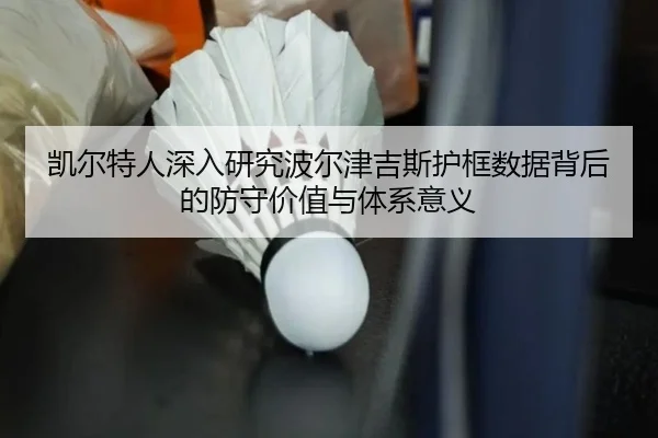 凯尔特人深入研究波尔津吉斯护框数据背后的防守价值与体系意义